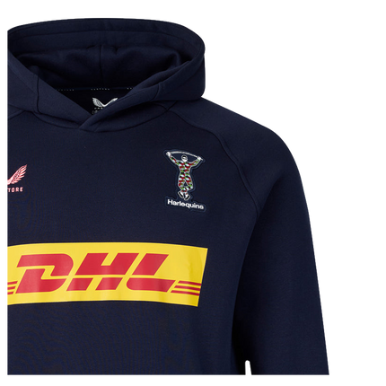 2026-2027 Harlequins Travel Hoodie (Navy)_4