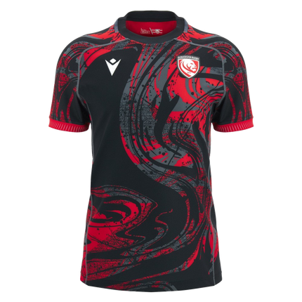 2026-2027 Gloucester Rugby Training Shirt (Black)_0