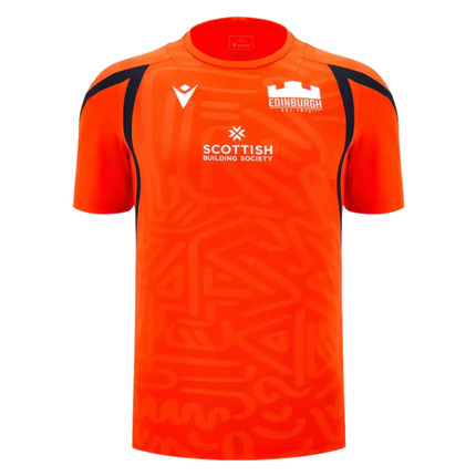 2026-2027 Edinburgh Rugby Poly Training Shirt (Orange)_0