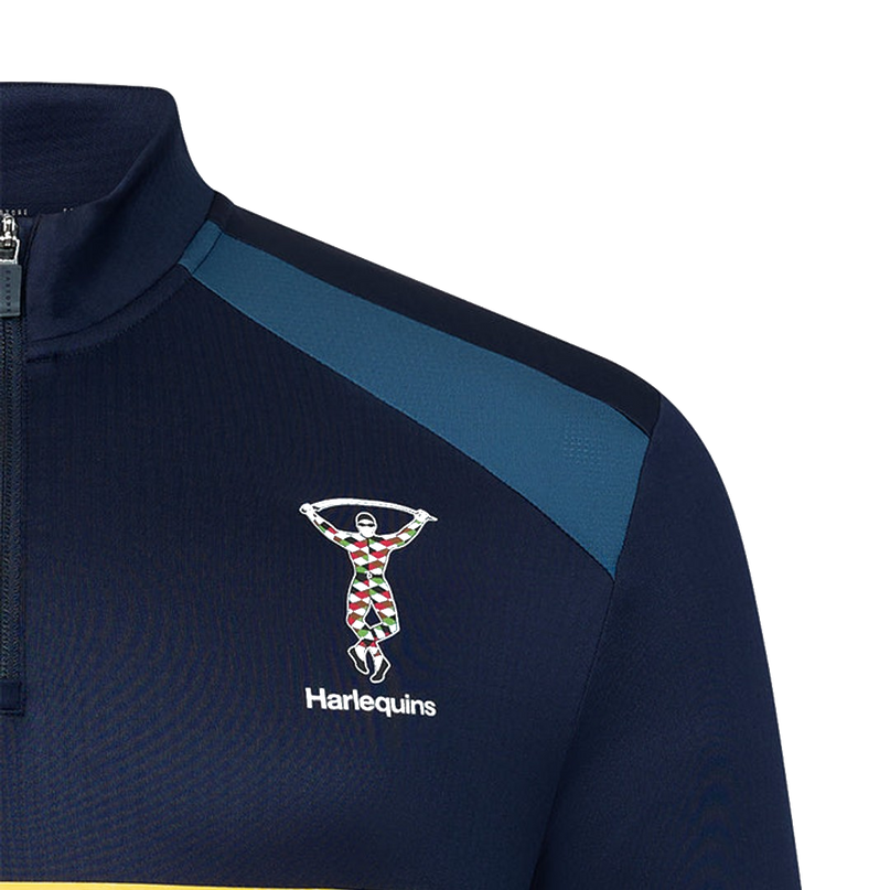 2026-2027 Harlequins Training Quarter Zip Top (Navy)_4