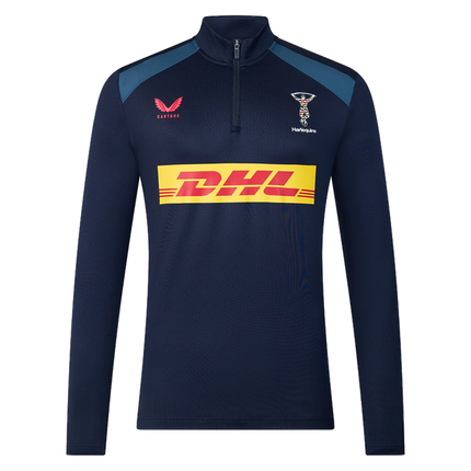 2026-2027 Harlequins Training Quarter Zip Top (Navy)_0