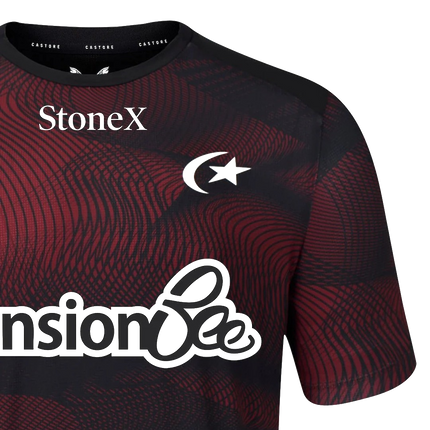 2026-2027 Saracens Rugby Pre-Match Shirt (Black)_3
