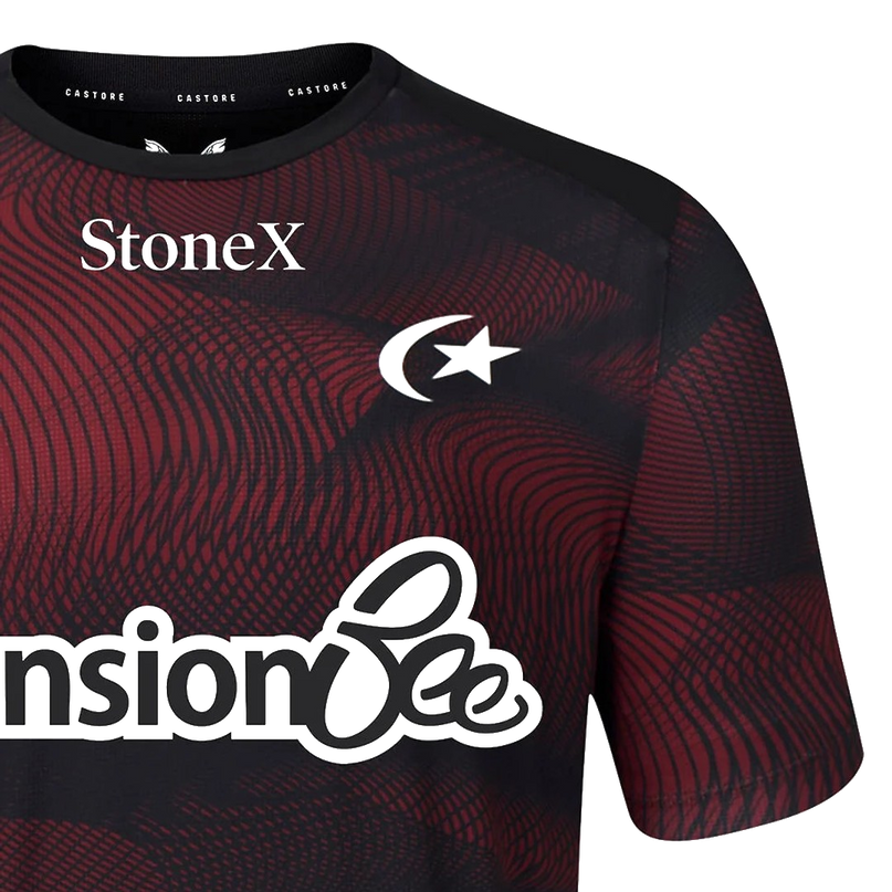 2026-2027 Saracens Rugby Pre-Match Shirt (Black)_3