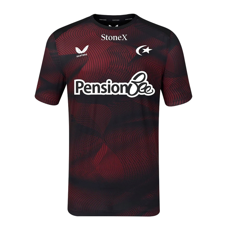2026-2027 Saracens Rugby Pre-Match Shirt (Black)_0