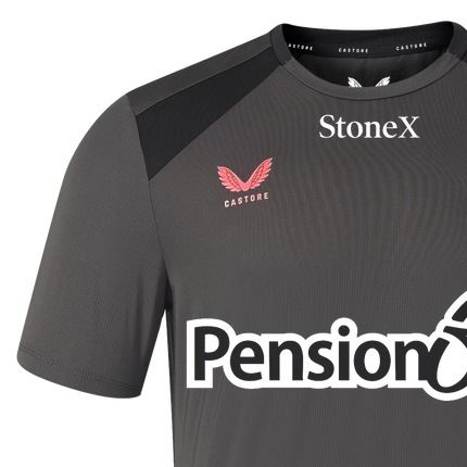 2026-2027 Saracens Rugby Training Shirt (Grey)_3