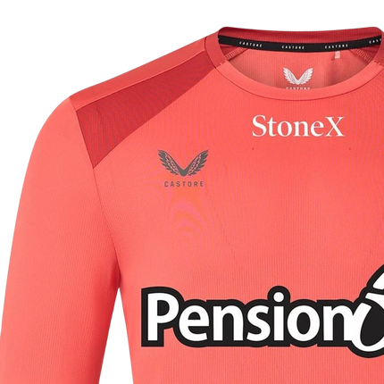 2026-2027 Saracens Rugby Long Sleeve Training Shirt (Rose)_3