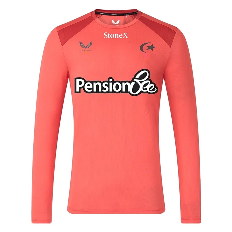 2026-2027 Saracens Rugby Long Sleeve Training Shirt (Rose)_0