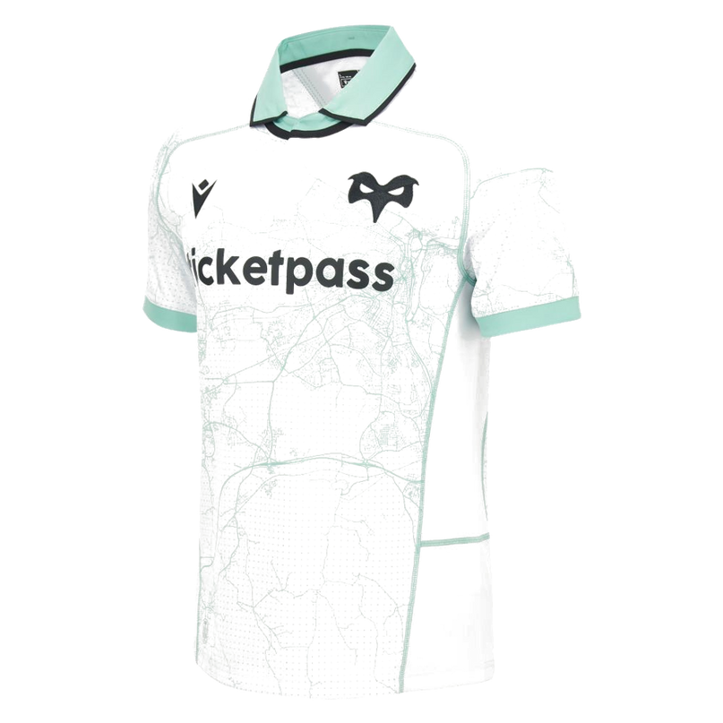 2026-2027 Ospreys Home Poly Replica Rugby Shirt (Kids)_0