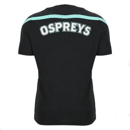 2026-2027 Ospreys Rugby Poly Training Shirt (Black) - Kids_1