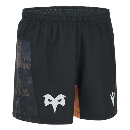 2026-2027 Ospreys Rugby Home Shorts (Black) - Kids_0