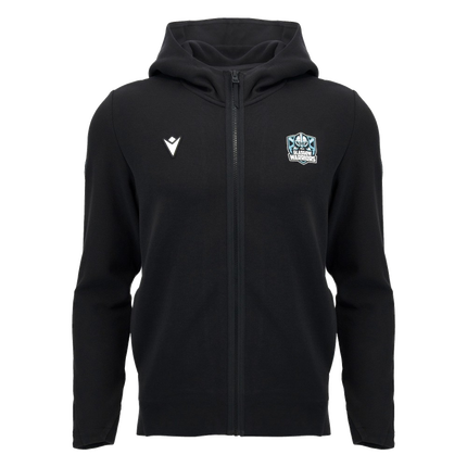 2026-2027 Glasgow Warriors Travel Full Zip Hoodie (Black)_0