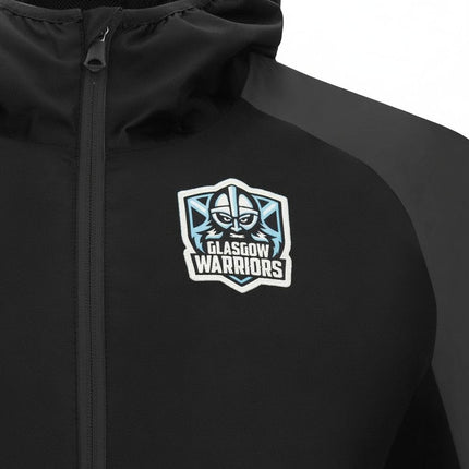 2026-2027 Glasgow Warriors Training Rain Jacket (Black)_3
