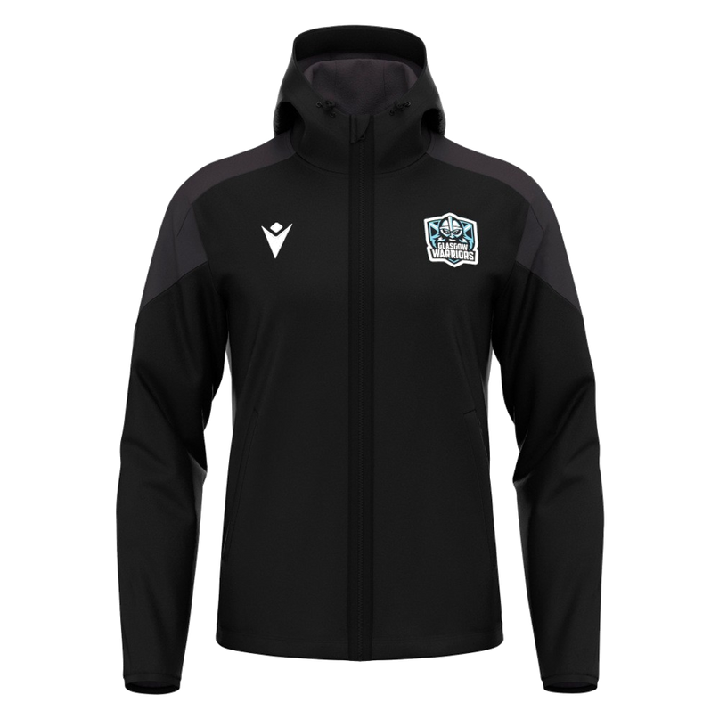 2026-2027 Glasgow Warriors Softshell Jacket (Black)_0
