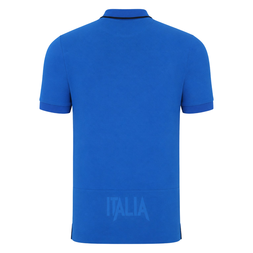 2026-2027 Italy Rugby Cotton Polo Shirt (Blue)_2