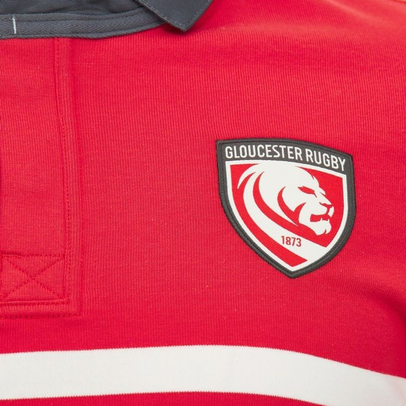 2026-2027 Gloucester Rugby Short Sleeve Cotton Replica Home Shirt_3