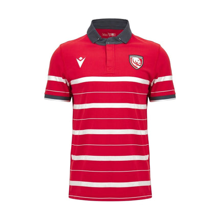 2026-2027 Gloucester Rugby Short Sleeve Cotton Replica Home Shirt_0