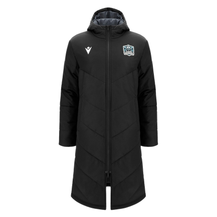 2026-2027 Glasgow Warriors Long Padded Jacket (Black)_0