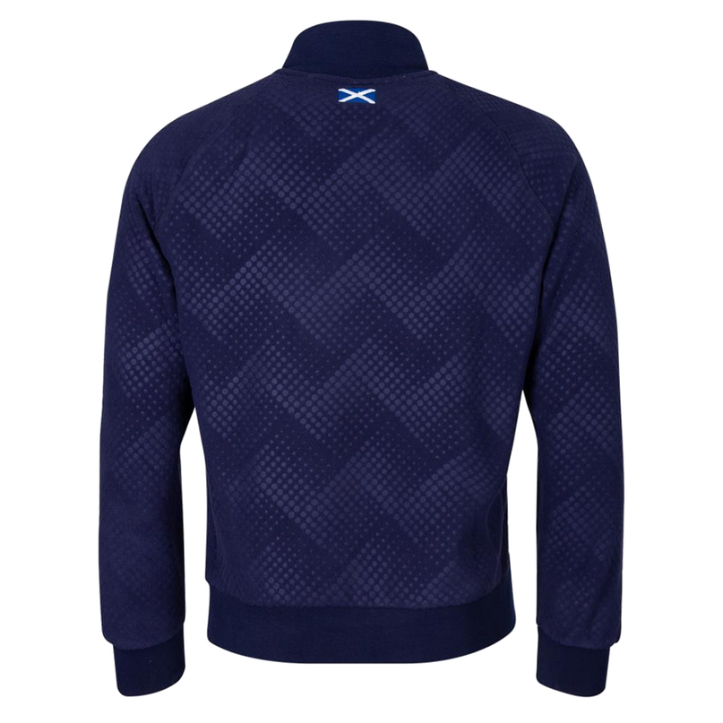 2026-2027 Scotland Rugby Quarter Zip Fleece Top (Navy)_1