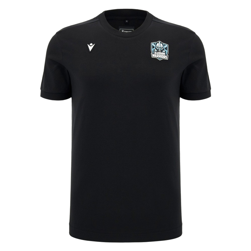 2026-2027 Glasgow Warriors Ath Cotton Tee (Black)_0