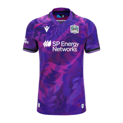 2026-2027 Glasgow Warriors Rugby Training Shirt (Purple) - Kids_0