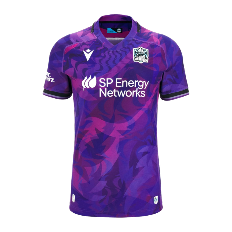 2026-2027 Glasgow Warriors Rugby Training Shirt (Purple) - Kids_0