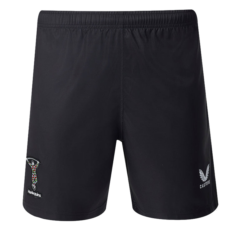 2026-2027 Harlequins Home Shorts (Black)_0