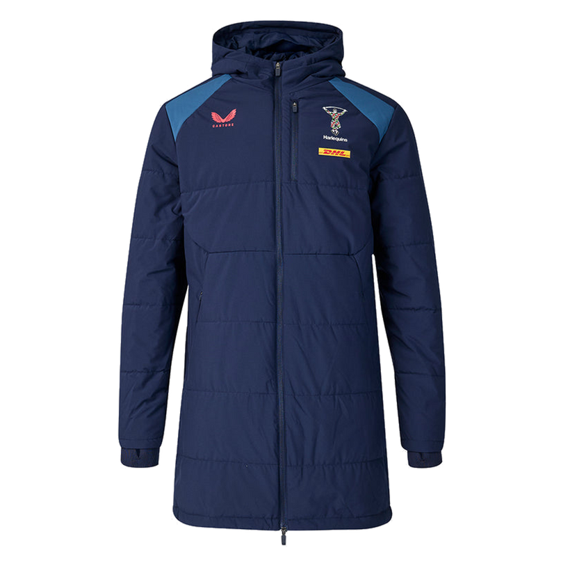 2026-2027 Harlequins Training Padded Jacket (Navy)_0