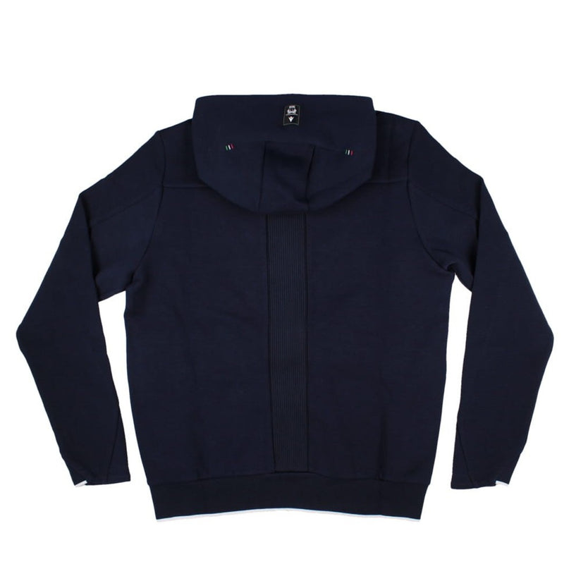 2026-2027 Italy Rugby Full Zip Travel Hoodie (Navy)_2