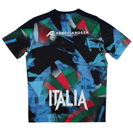 2026-2027 Italy Rugby Training Player Shirt (Navy) - Kids_1