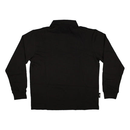 USA Blackout Badge Long Sleeve Vintage Rugby Shirt_1