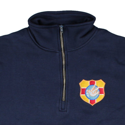 Tonga 1923 Vintage Rugby Quarter Zip Top (Navy)_3