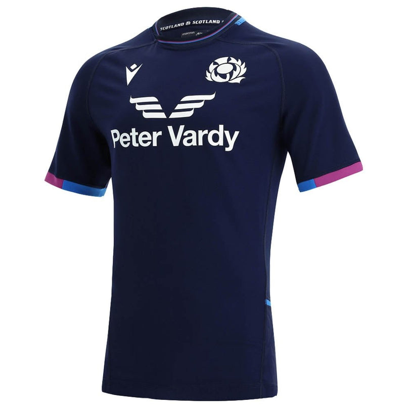 2021-2022 Scotland Home Pro Body Fit Rugby Shirt |Product - Football Shirts | Macron | Absolute Rugby