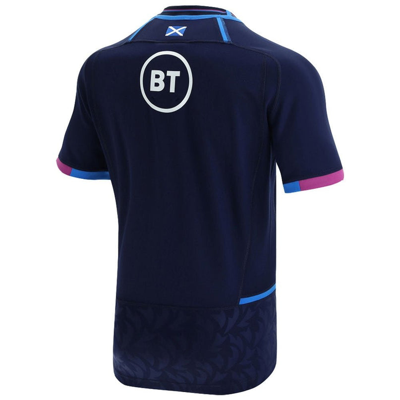 2021-2022 Scotland Home Pro Body Fit Rugby Shirt |Product - Football Shirts | Macron | Absolute Rugby