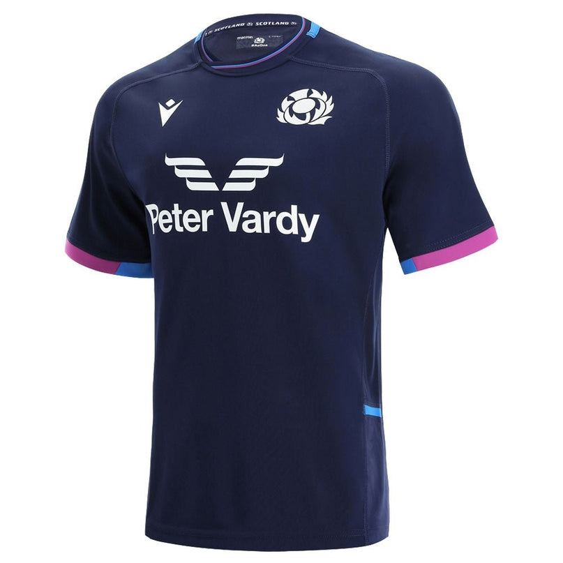 2021-2022 Scotland Home Replica Rugby Shirt (Kids) |Product - Football Shirts | Macron | Absolute Rugby