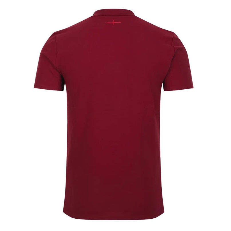 2023-2024 England Rugby CVC Polo (Tibetan Red) |Product - Polo Shirts | Umbro | Absolute Rugby