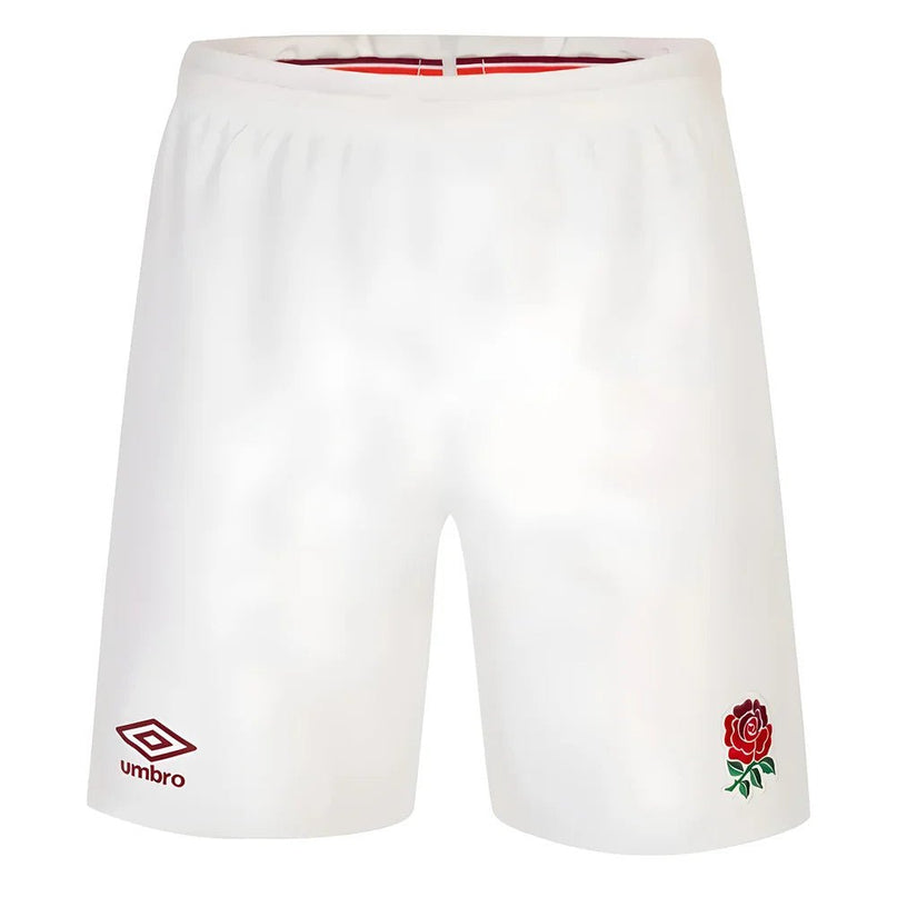 2023-2024 England Rugby Home Shorts (White) - Kids |Product - Shorts | Umbro | Absolute Rugby