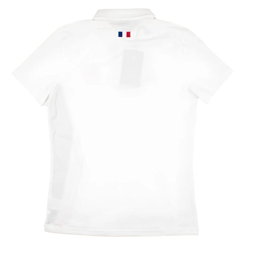 2023-2024 France Rugby Presentation Polo Shirt (White) |Product - Polo Shirts | Macron | Absolute Rugby
