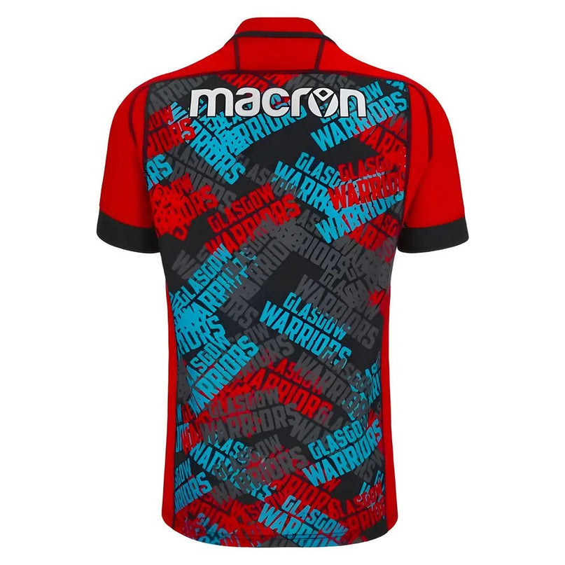 2023-2024 Glasgow Warriors Training Rugby Shirt |Product - Training Shirts | Macron | Absolute Rugby