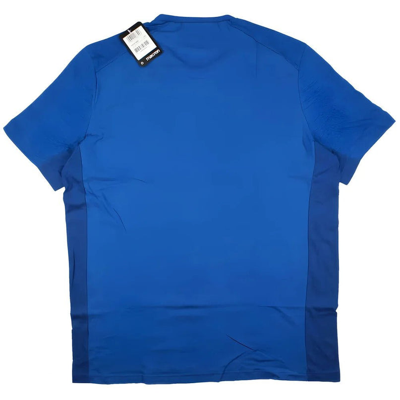 2023-2024 Samoa Rugby Travel Cotton Shirt (Royal) |Product - T-Shirt | Macron | Absolute Rugby