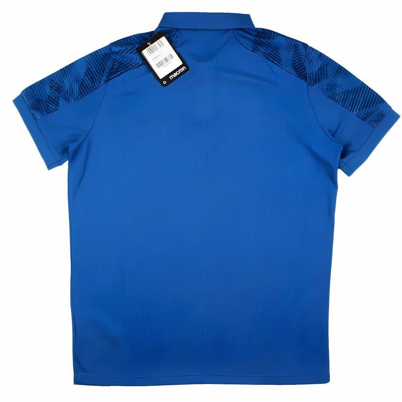2023-2024 Samoa Rugby Travel Player Poly Polo Shirt (Royal) |Product - Polo Shirts | Macron | Absolute Rugby