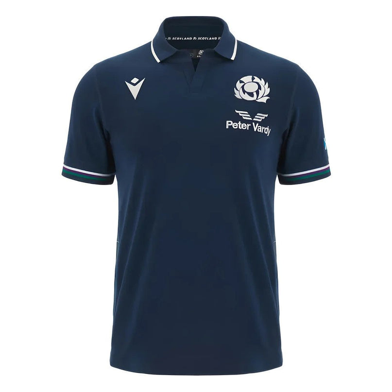 2023-2024 Scotland Home Cotton Rugby Shirt |Product - Football Shirts | Macron | Absolute Rugby