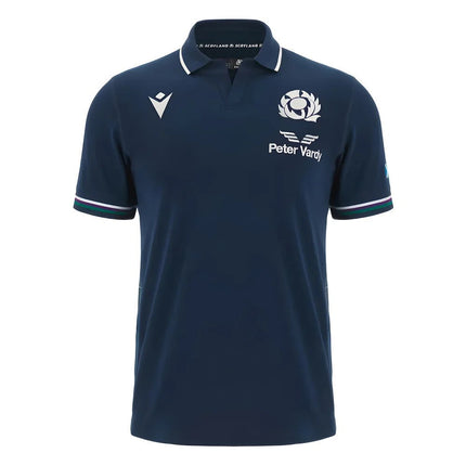 2023-2024 Scotland Home Cotton Rugby Shirt |Product - Football Shirts | Macron | Absolute Rugby