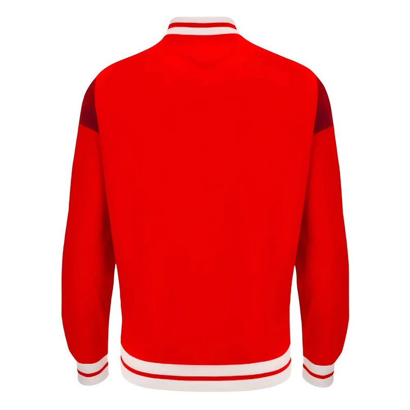 2023-2024 Wales Rugby Anthem Jacket (Red) |Product - Jackets | Macron | Absolute Rugby