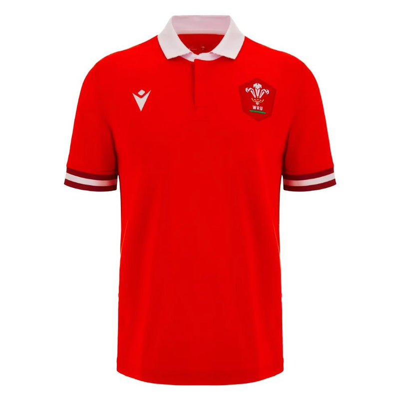 2023-2024 Wales Rugby Home Cotton Shirt |Product - Football Shirts | Macron | Absolute Rugby