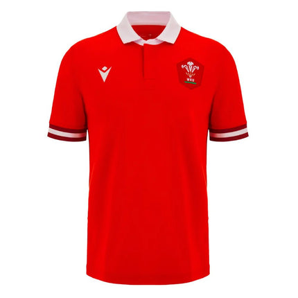 2023-2024 Wales Rugby Home Cotton Shirt |Product - Football Shirts | Macron | Absolute Rugby