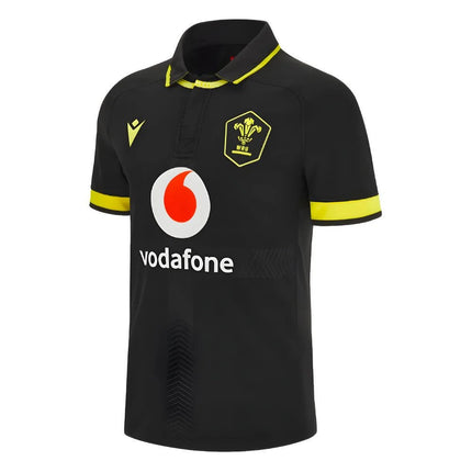 2023-2024 Wales WRU Away Match Rugby Shirt |Product - Football Shirts | Macron | Absolute Rugby