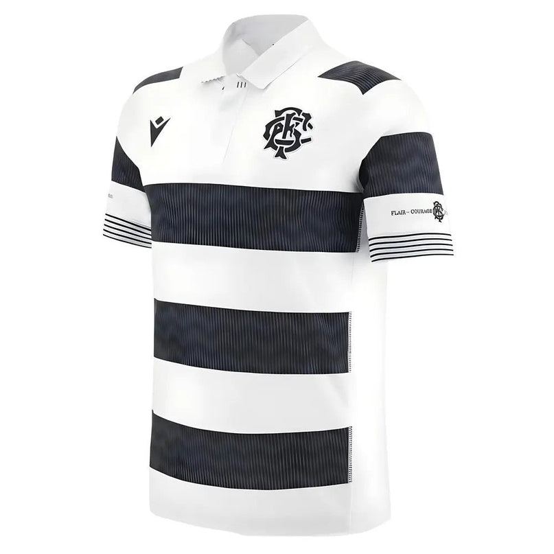 2024-2025 Barbarians Home Rugby Poly Replica Shirt (Kids) |Product - Football Shirts | Macron | Absolute Rugby