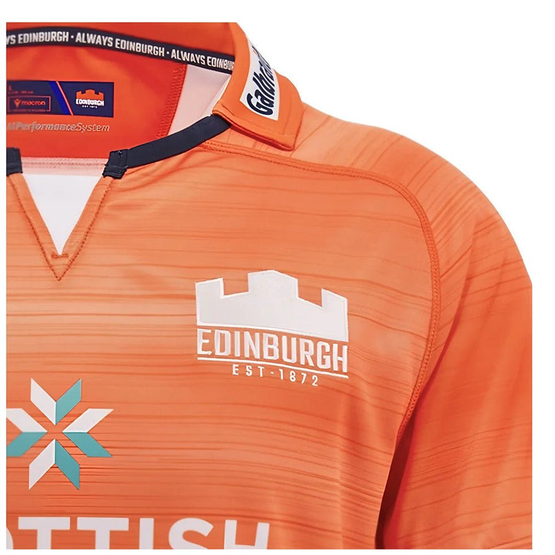 2024-2025 Edinburgh Rugby Away Replica Shirt |Product - Football Shirts | Macron | Absolute Rugby
