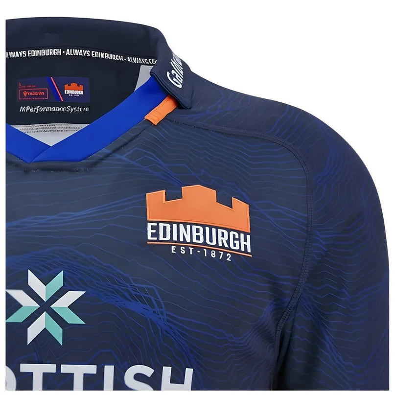 2024-2025 Edinburgh Rugby Home Replica Shirt |Product - Football Shirts | Macron | Absolute Rugby