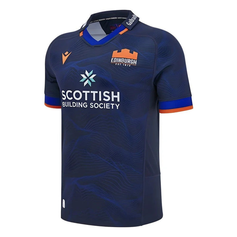 2024-2025 Edinburgh Rugby Home Shirt (Kids) |Product - Football Shirts | Macron | Absolute Rugby